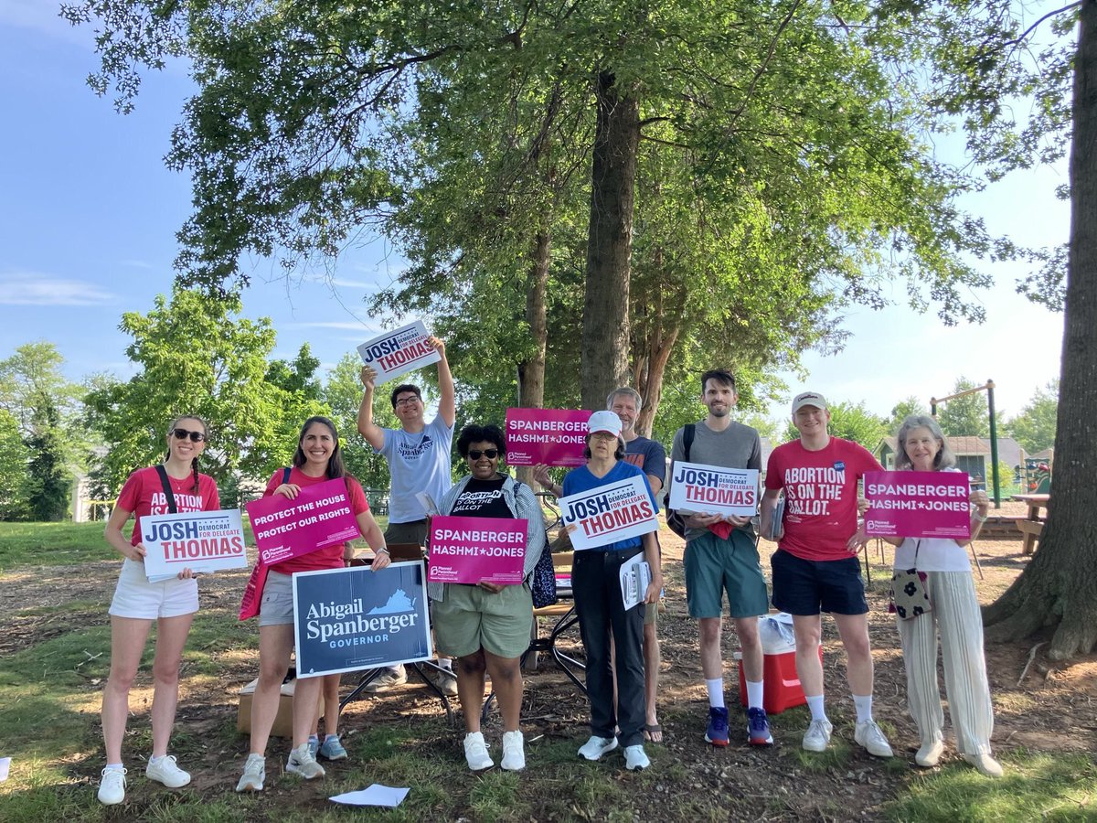 TeamSpanberger's tweet image. We want to share a huge THANK YOU to all our volunteers, who are out in full force today across Virginia!
With tomorrow marking just 100 days until election day, we’re all hands on deck.