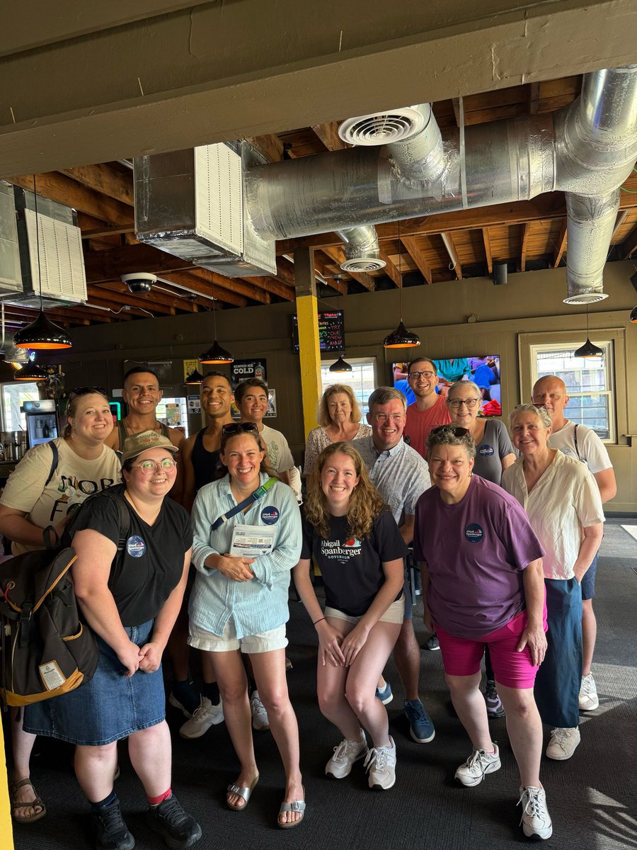 TeamSpanberger's tweet image. We want to share a huge THANK YOU to all our volunteers, who are out in full force today across Virginia!
With tomorrow marking just 100 days until election day, we’re all hands on deck.
