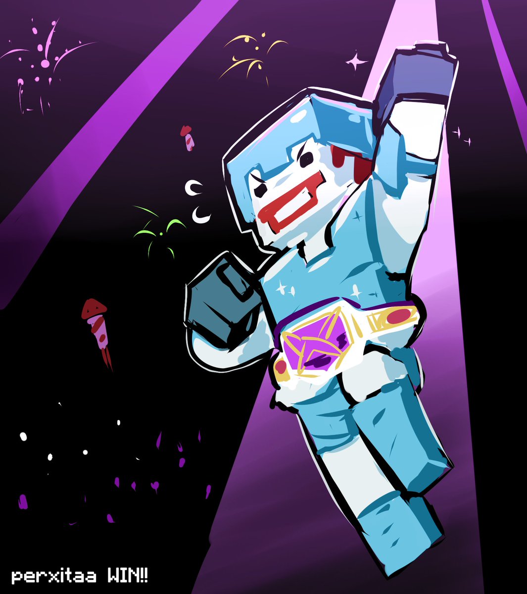 MaskPoka's tweet image. #TeamPerxitaa yupii día historicooooo