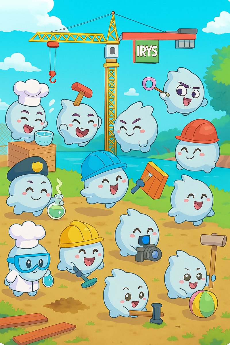 SlonHobo's tweet image. 🚧 Meet the @irys_xyz  crew, ready to build something amazing
🏗️ Each one of these little workers is contributing to the future of our crypto project, and we&apos;re just getting started.  #IRYS #CryptoBuilding #web3 #blockchain #BlockchainRevolution #crypto #Innovation