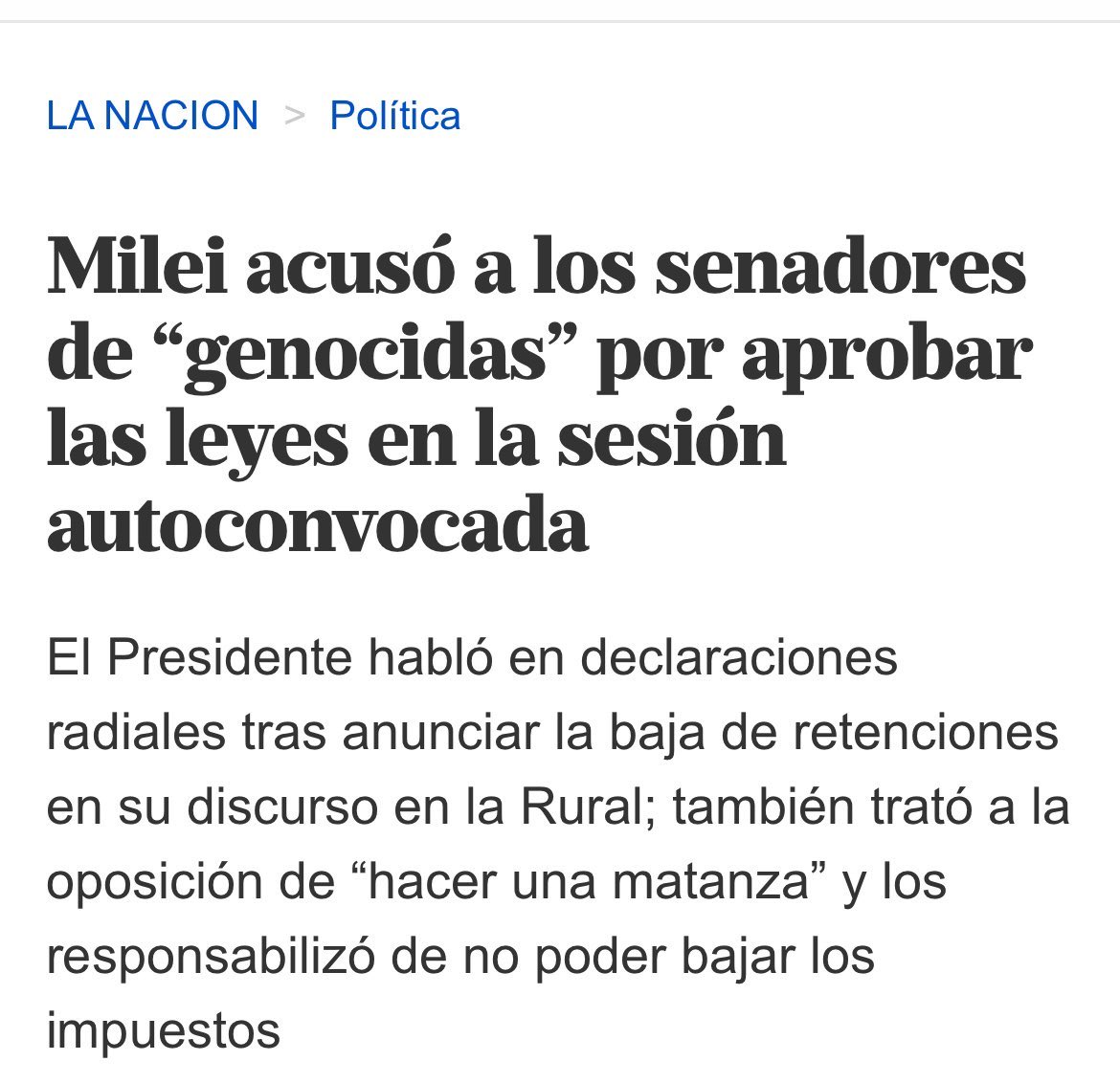 OSammartino's tweet image. Se suele usar “genocidas” en un sentido incorrecto, que banaliza al verdadero genocidio, pero aplicarlo a una mera discrepancia política supera todo lo conocido. Esperemos que no se enteren los republicanos o va a arder Troya.