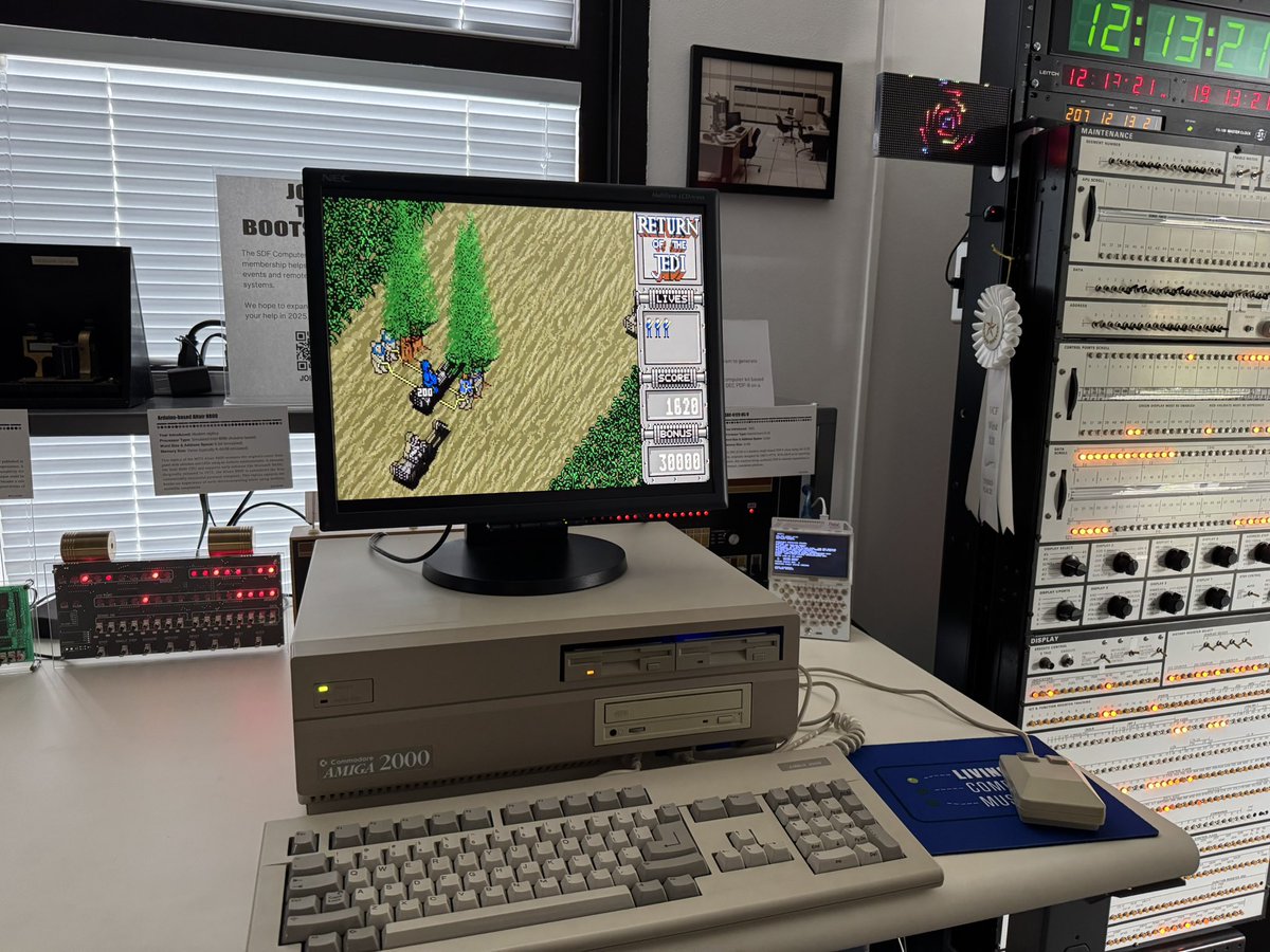 sdf_pubnix's tweet image. flaremation leapmaker on eBay came up and personally installed an HDMI flickerfixer for our Commodore Amiga 2000 today!
icm.museum
#amiga #commodore #pnw #retrocomputing #vintagecomputing #retrogaming