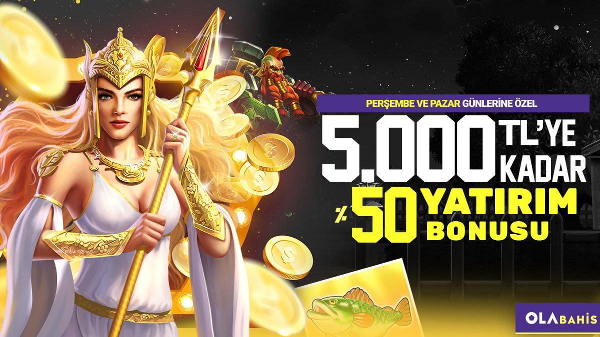 olabahisonline's tweet image. 💰 Her hafta perşembe ve pazar günleri, daha da kazançlı hale geliyor!
🤑 Slot tutkunlarına özel
🤑 %50 slot yatırım bonusu Olabahis'te!
➡️ Şimdi yatırım yap t2m.io/txolabhs