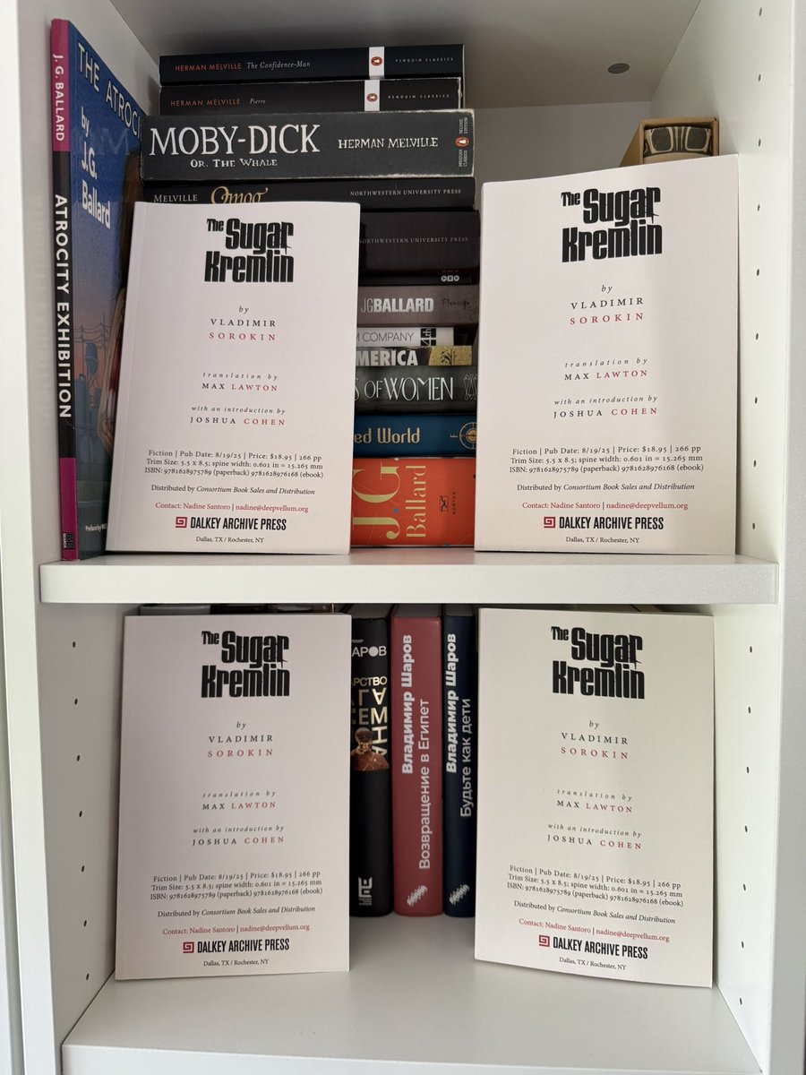 willevans's tweet image. Sorokin galley available for discerning reviewers (like longtime Sorokinist, Gary Shteyngart). Sorokin (& Schattenfroh) event in NYC on August 19.