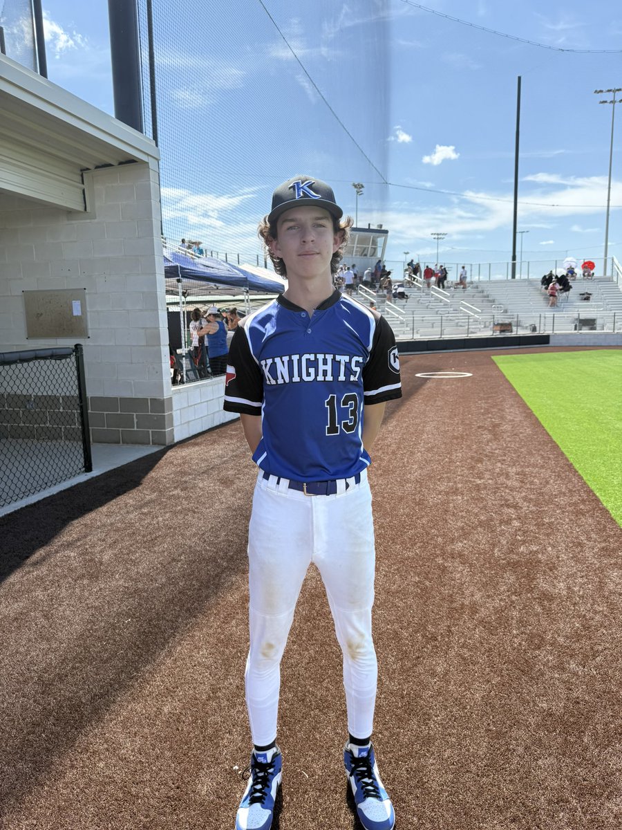F: <a href="/Keller_Knights/">Keller Knights</a> 4, Midland Cubs 3
PoG: <a href="/JDonaldson_13/">Jonathan Donaldson</a> 6IP, ER
