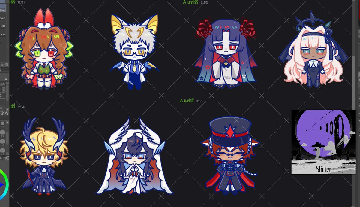 nikyo_azure's tweet image. [ Adoptable ] ไปลงกะตี้ค่า🥺🙌