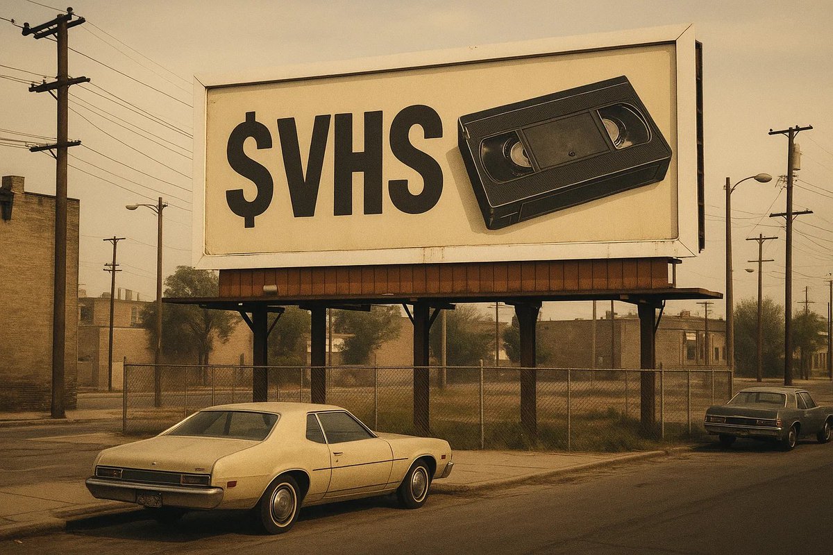 A relic of the past. A ticket to the future. 📼