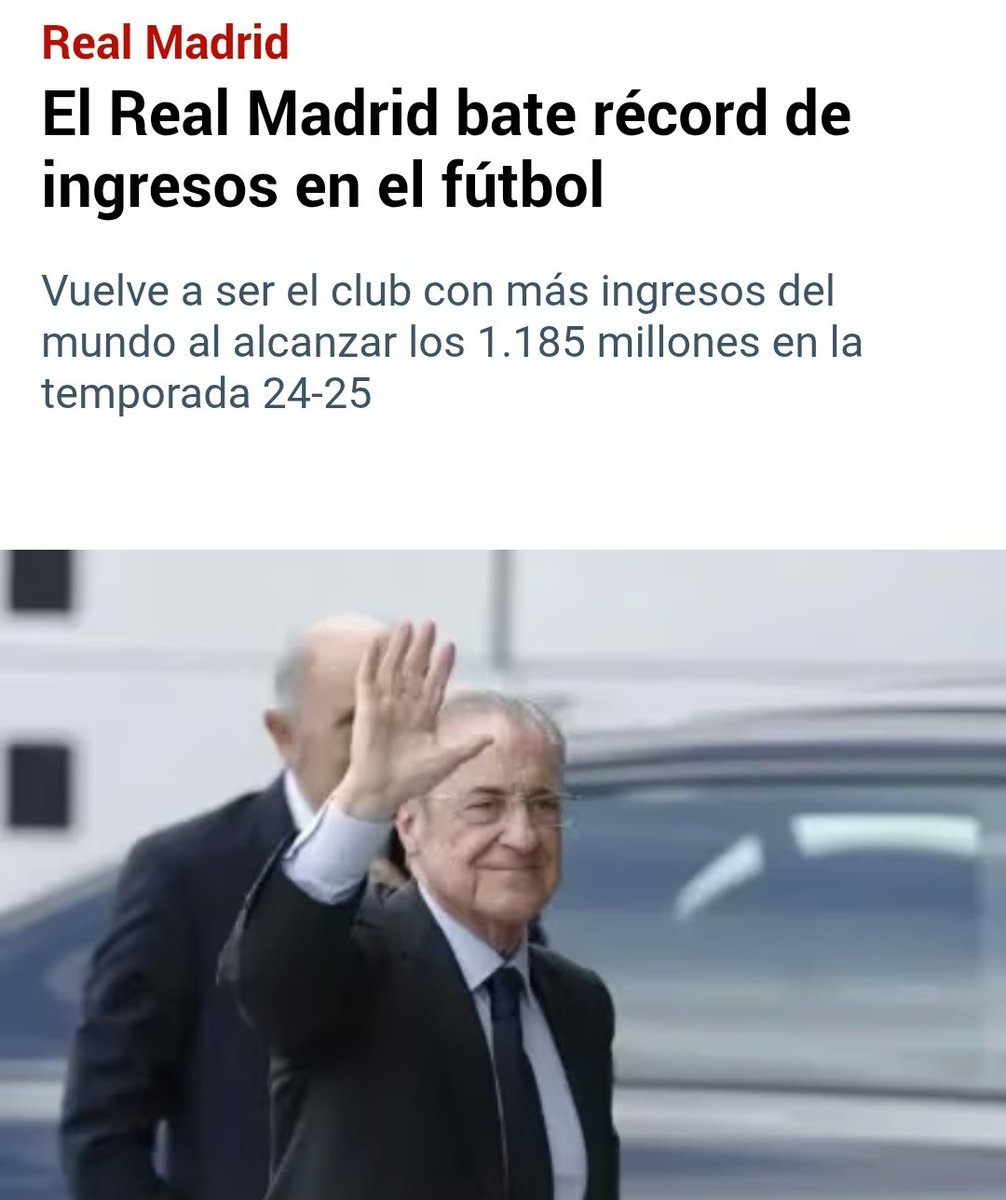 Joker Laporta 🃏 (@jokerlaporta) on Twitter photo Un saludo al culerdo <a href="/gbsans/">Gabriel Sans</a> de <a href="/mundodeportivo/">Mundo Deportivo</a> que intenta venderte que el Real Madrid es un 'club estado' como City y PSG por haber gastado más que el Barça en 2025/26.
"Cantera vs Cartera" 🤡🤡🤡🤡 Un saludo al culerdo <a href="/gbsans/">Gabriel Sans</a> de <a href="/mundodeportivo/">Mundo Deportivo</a> que intenta venderte que el Real Madrid es un 'club estado' como City y PSG por haber gastado más que el Barça en 2025/26.
"Cantera vs Cartera" 🤡🤡🤡🤡