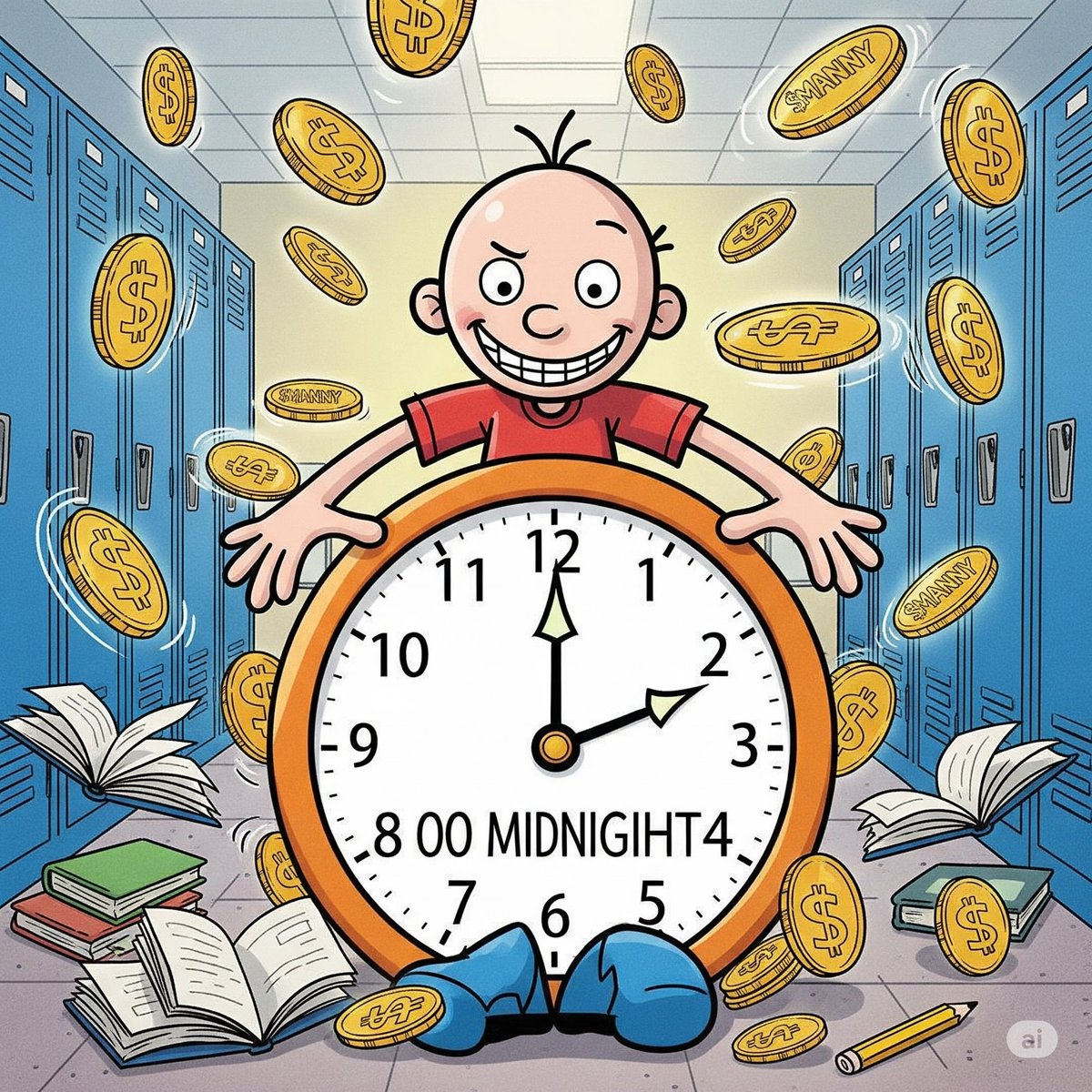 Yo, Wimpy Kid fans! Manny’s got the $MANNY coin and he’s ready to take over. Jump in and let's make history.