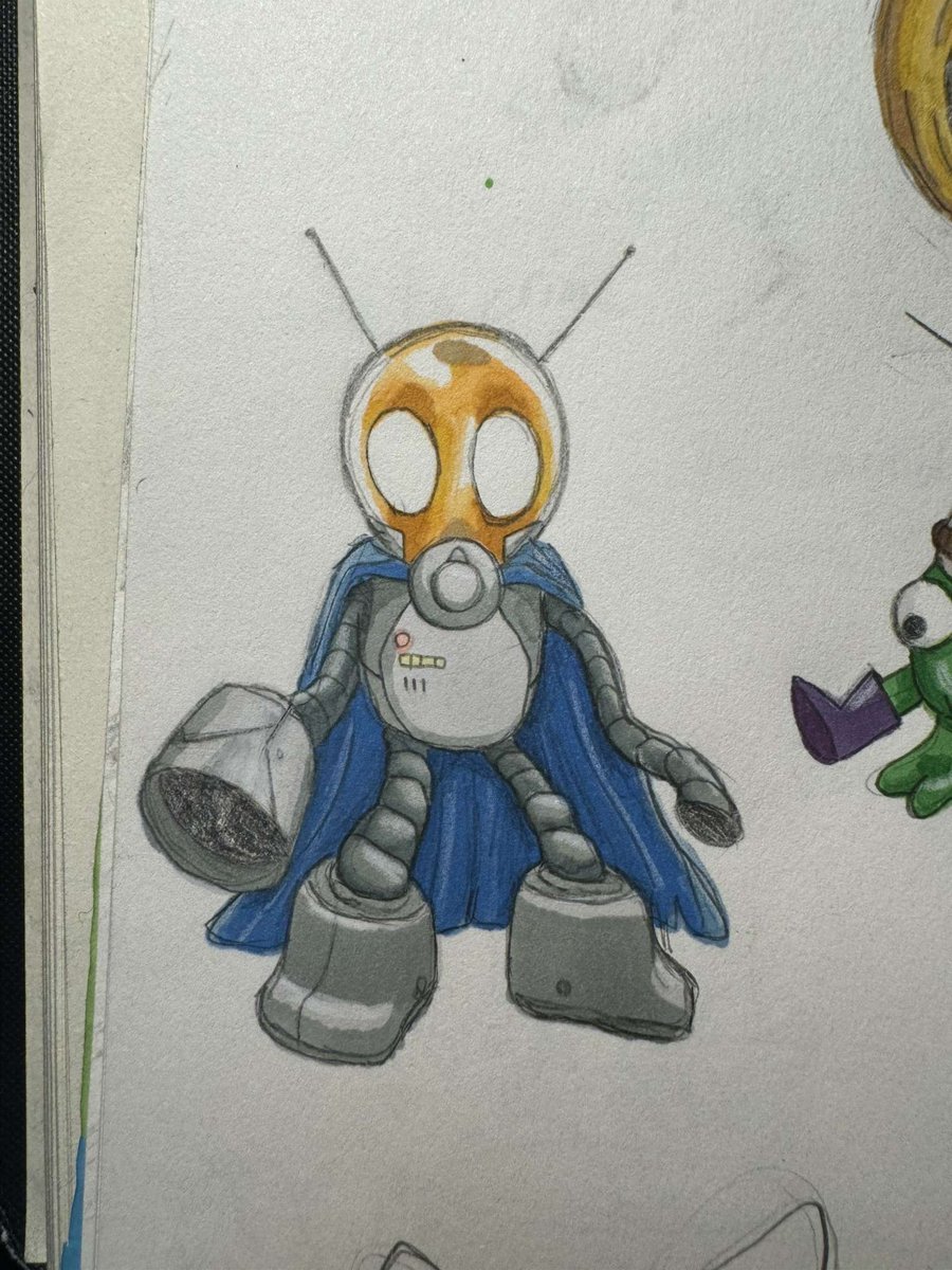 timoscomic's tweet photo. Character highlight - B-E3. B-E3 is an animal based robot with the ability to speak thousands of languages. B-E3 is a highly intelligent robot with the ability to fly, shoot trash and even track enemy’s with his cannon.
#Timoscomic #art #ComicArt #project #drawing https://t.co/Ww87Acjopk