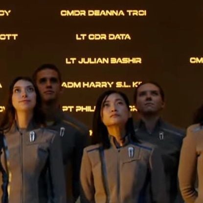 Trek Central (@thetrekcentral) on Twitter photo 🤎 BREAKING - #StarTrek's Harry Kim Officially Promoted to ADMIRAL!
He's not stuck as an Ensign forever!
<a href="/GarrettRWang/">Garrett Wang</a>'s "Harry S.L. Kim" appears to reach the rank of ADMIRAL, as confirmed in Star Trek: #StarfleetAcademy! 🤎 BREAKING - #StarTrek's Harry Kim Officially Promoted to ADMIRAL!
He's not stuck as an Ensign forever!
<a href="/GarrettRWang/">Garrett Wang</a>'s "Harry S.L. Kim" appears to reach the rank of ADMIRAL, as confirmed in Star Trek: #StarfleetAcademy!