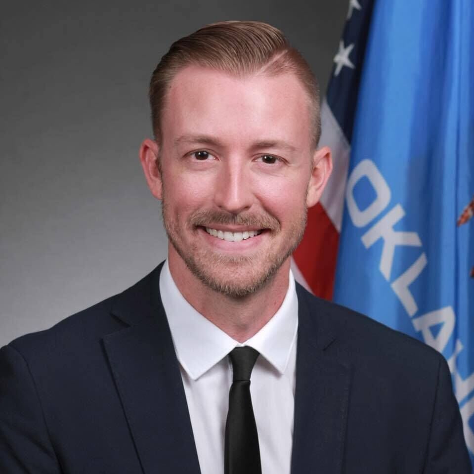This is Oklahoma GOP Superintendent of Education Ryan Walters, who just got caught displaying porn on his office television and is under investigation.

RETWEET to let Oklahoma know what they voted for!