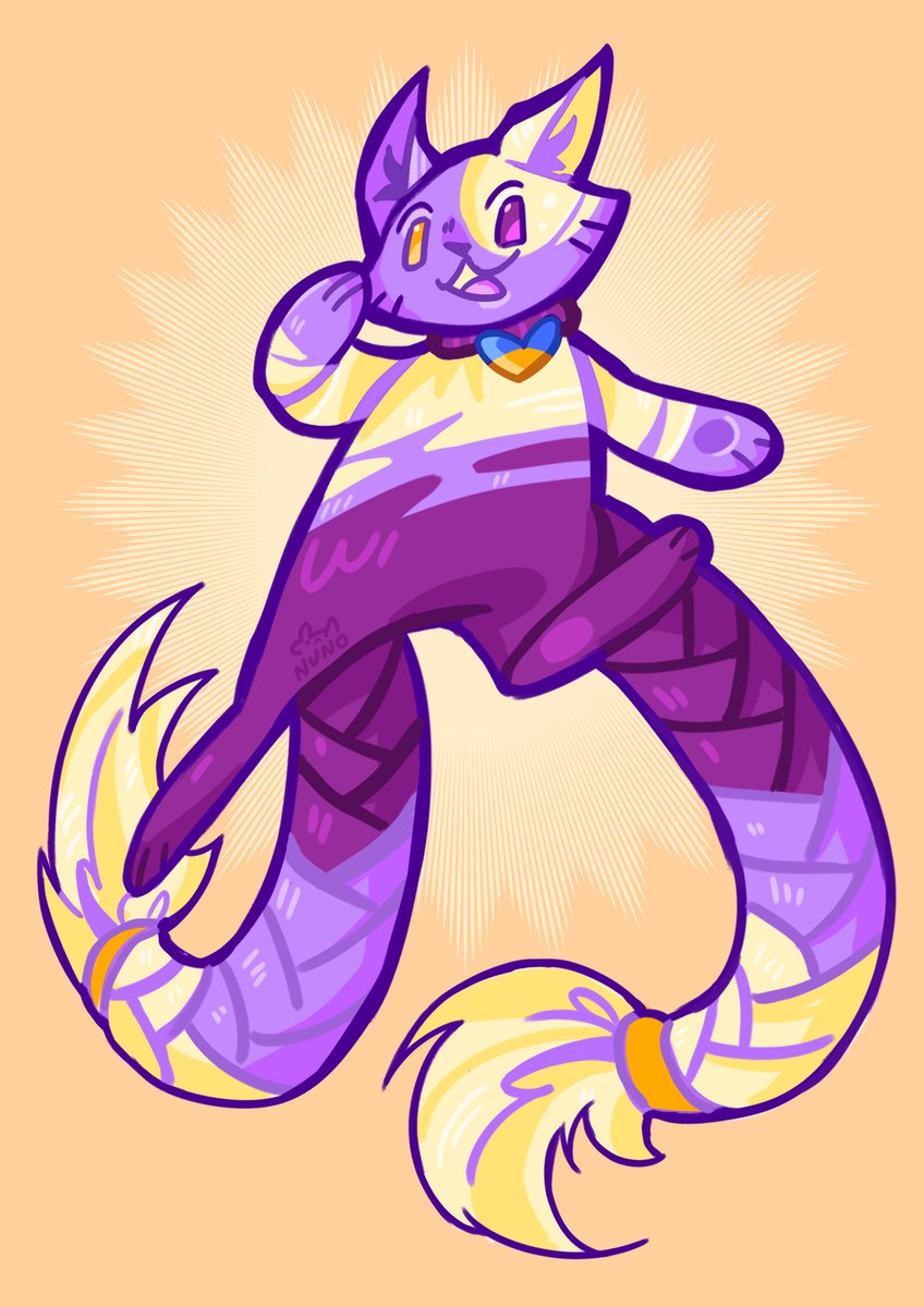 Nuno_theKitten's tweet image. Afternoon! #oc #originalcharacter #sona #украрт