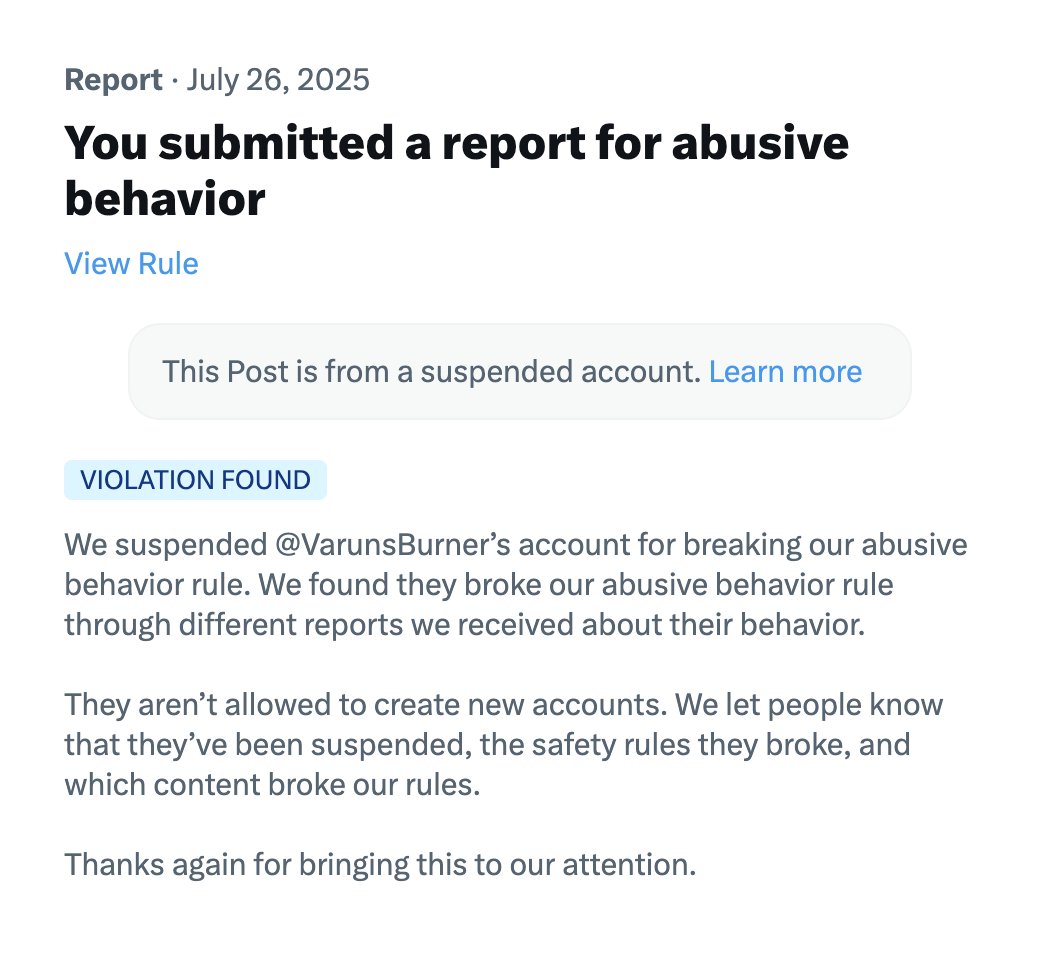 ViralManager's tweet image. They started suspending racists again on this website
Thanks @nikitabier