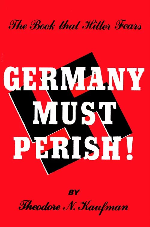 HistoryinReview's tweet image. Imagine writing a book calling for the mass sterilization of an entire people and getting praised in the U.S. press.
In 1941, Theodore Kaufman did exactly that.
ihr.org/book_online/pe…