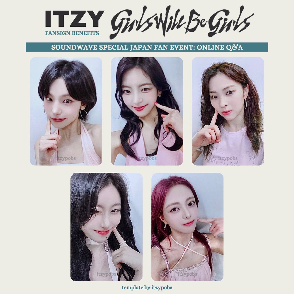 【最終値下げ】itzy リア soundwave イベント 生写真 ITZY KILL MY DOUBT soundwave リア