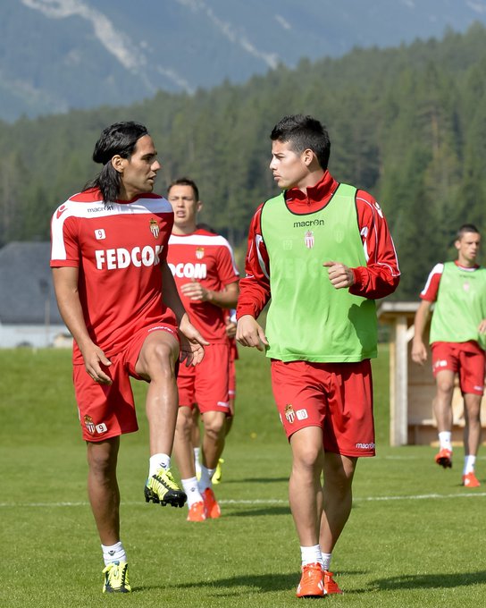 EPL_Gunlukleri's tweet image. 🔴⚪ Bir zamanlar Radamel Falcao ve James Rodriguez. 👀