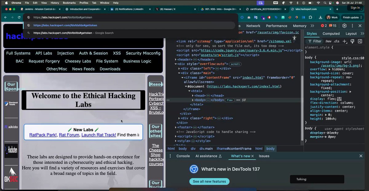 mechanisedbeat's tweet image. had a great live session on #XSS with @theXSSrat @Sourajit_04 @NDeepak_ thank you for this deep dive