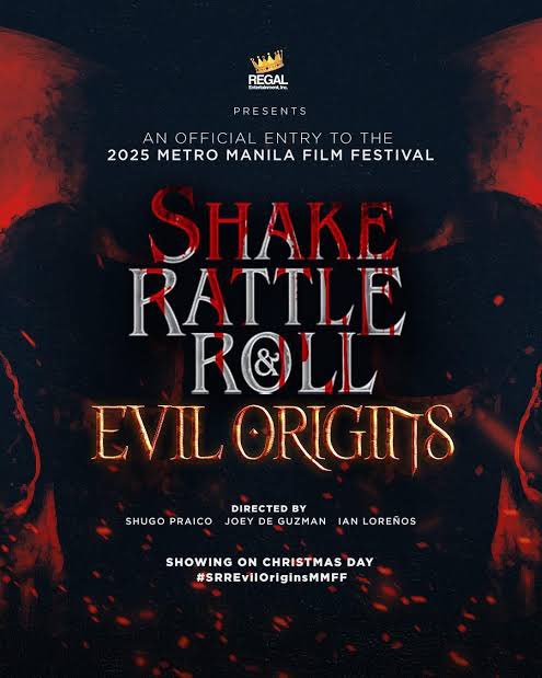 KapusoThingsPH's tweet image. JUST IN: Kapuso Stars dominate Regal Films’ 2025 MMFF entry Shake Rattle and Roll Evil Origins!
Starring Ashley Ortega, Ysabel Ortega and Carla Abellana! 😍🙏🏻
Congratulations ladies! 💁🏻♀️