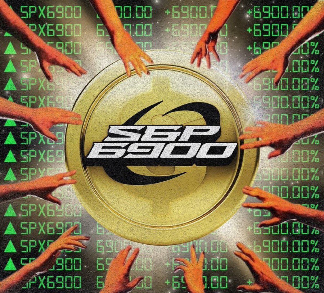 JohnGoldMindset's tweet image. If you do not hold any #SPX6900, I really feel sorry for you.