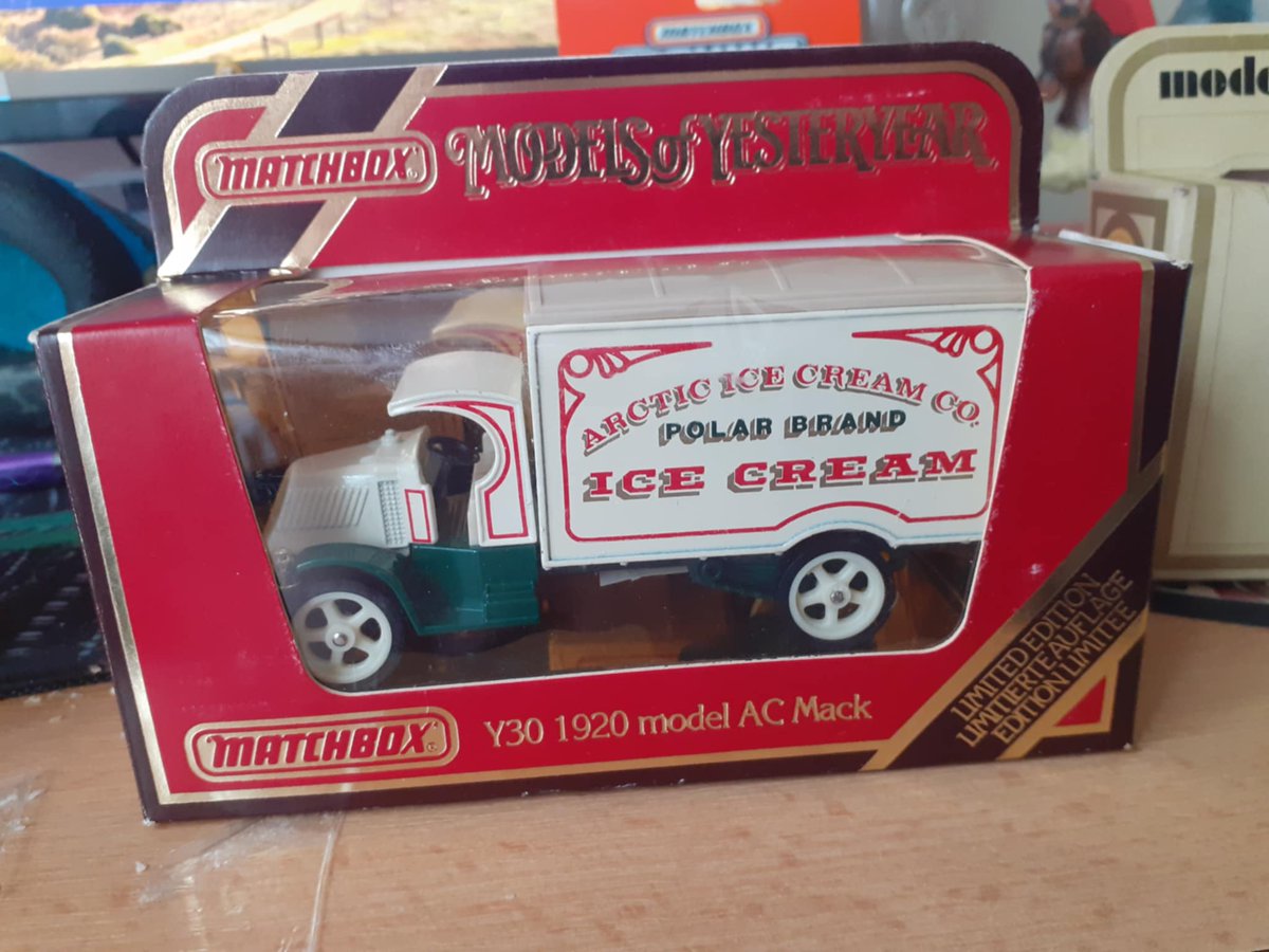 FJansky's tweet image. Matchbox Models of yesteryear #matchboxmodelsofyesteryear #matchbox #fordmodelt #acmack #truck #icecreamtruck #pepsicola #redcrowngasoline #ford #modelt #fordtanker #1912ford #matchboxcars #oldcars #vintagecars