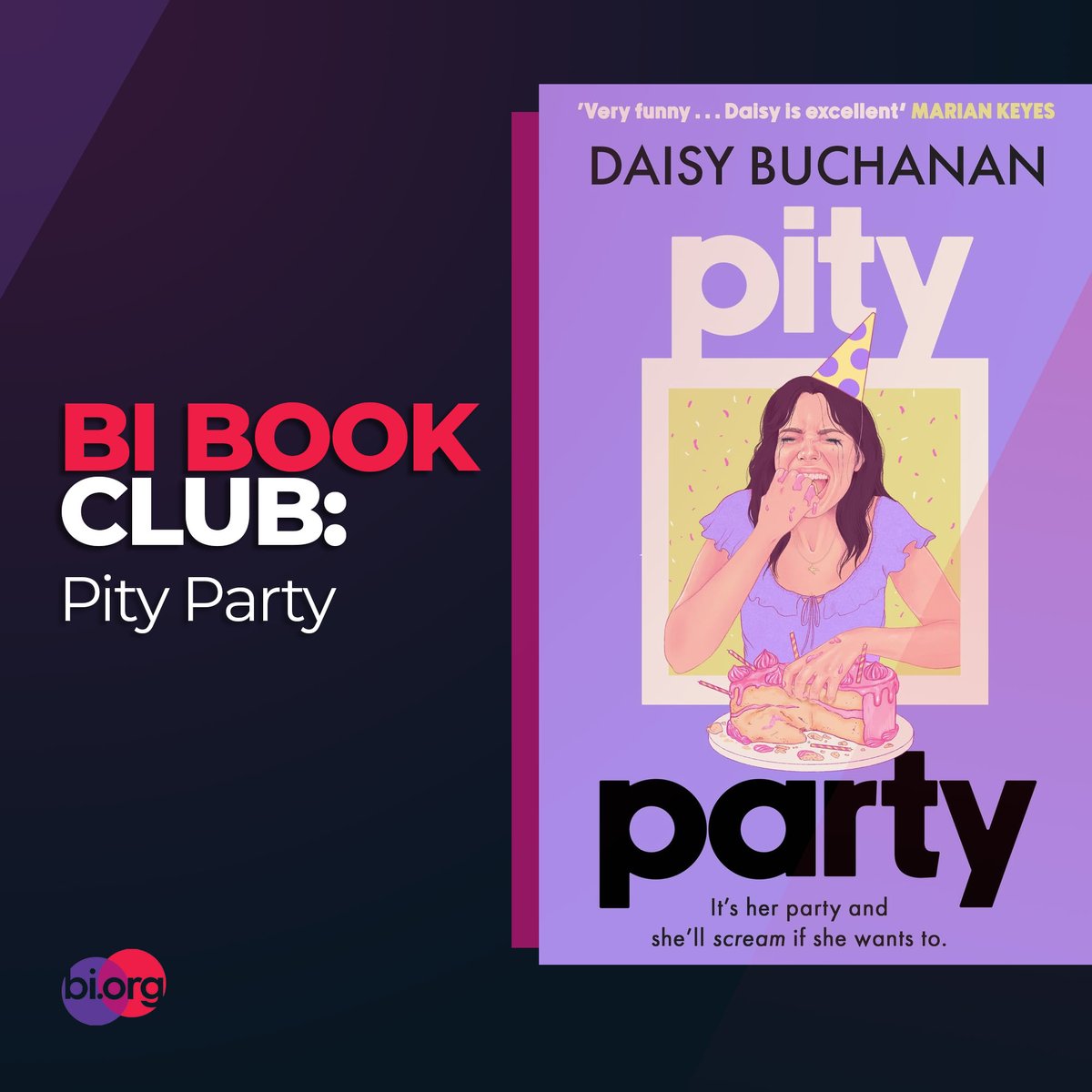 bisexual.org (@bidotorg) on Twitter photo Grief, perfectionism, bi awakenings — and a meltdown that lands her at a wellness retreat. Pity Party is heartbreak, healing, and hilarity in one fun and messy package. 💜 | <a href="/NotRollergirl/">Daisy Buchanan</a>
📖: bi.org/en/articles/bi… Grief, perfectionism, bi awakenings — and a meltdown that lands her at a wellness retreat. Pity Party is heartbreak, healing, and hilarity in one fun and messy package. 💜 | <a href="/NotRollergirl/">Daisy Buchanan</a>
📖: bi.org/en/articles/bi…