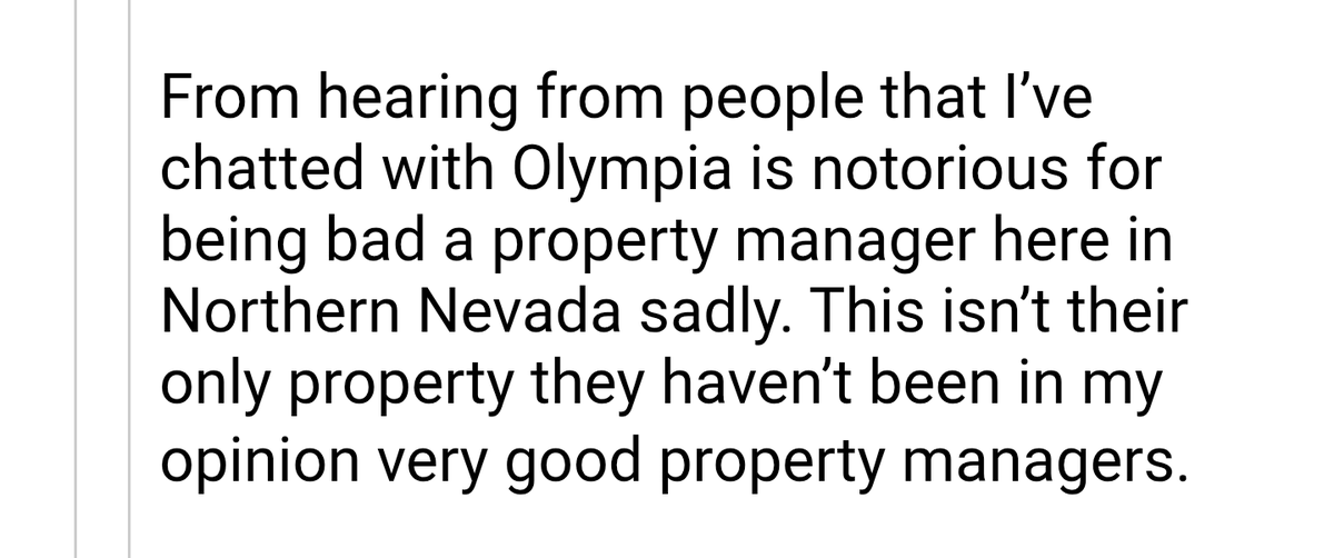 Dexterbrat's tweet photo. This is what the Sparks NV city council member said about the property management company months ago so this council member of the ward I live in know the property management company is bad but covers up what they are doing smh!!!!! https://t.co/OgXqom4aSj