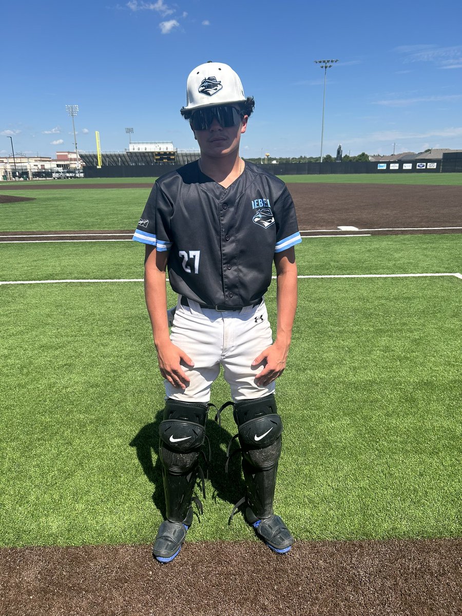 F: West Texas Rebels 15U 7, Texas Angels 2028 Thompson 1
PoG: <a href="/RMelban/">Reece Melban</a> 6IP, 9K, 0ER, H / 3-3, RBI, 2R
Hitter: Benjamin Medellin 2-4, 2B, 2RBI, R