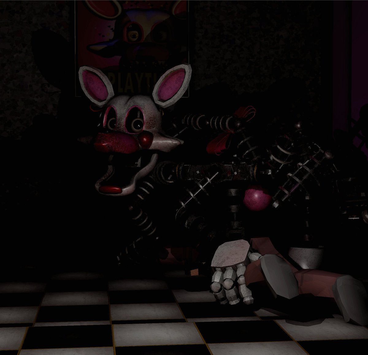 Markeee16x's tweet image. "They used to be allowed to walk around during the day.
But then.. there was the bite of 87 "
#fnaf2 #FNAFMovie2 #FNAF2movie #fnafart
Render by me :D
#FNAF
