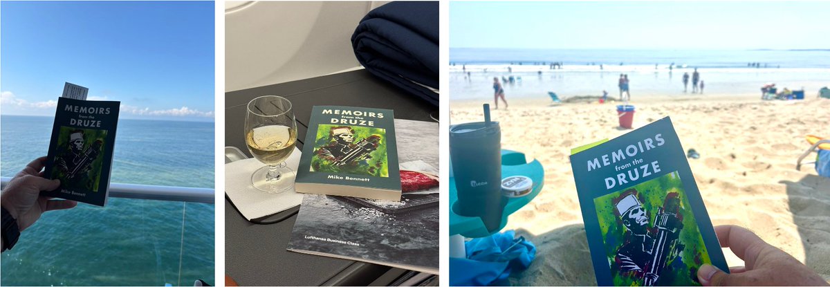 COLMikeBennett1's tweet image. New contest in progress...Cruise with The Druze...then Druze Poast your vaca/escape backdrop...sinple.
amazon.com/Memoirs-Druze-…
It's easy and it's that time of the year-- summertime vacationing in full swing-- on the water, on the beach, in the mountains! Doesn't matter go…
