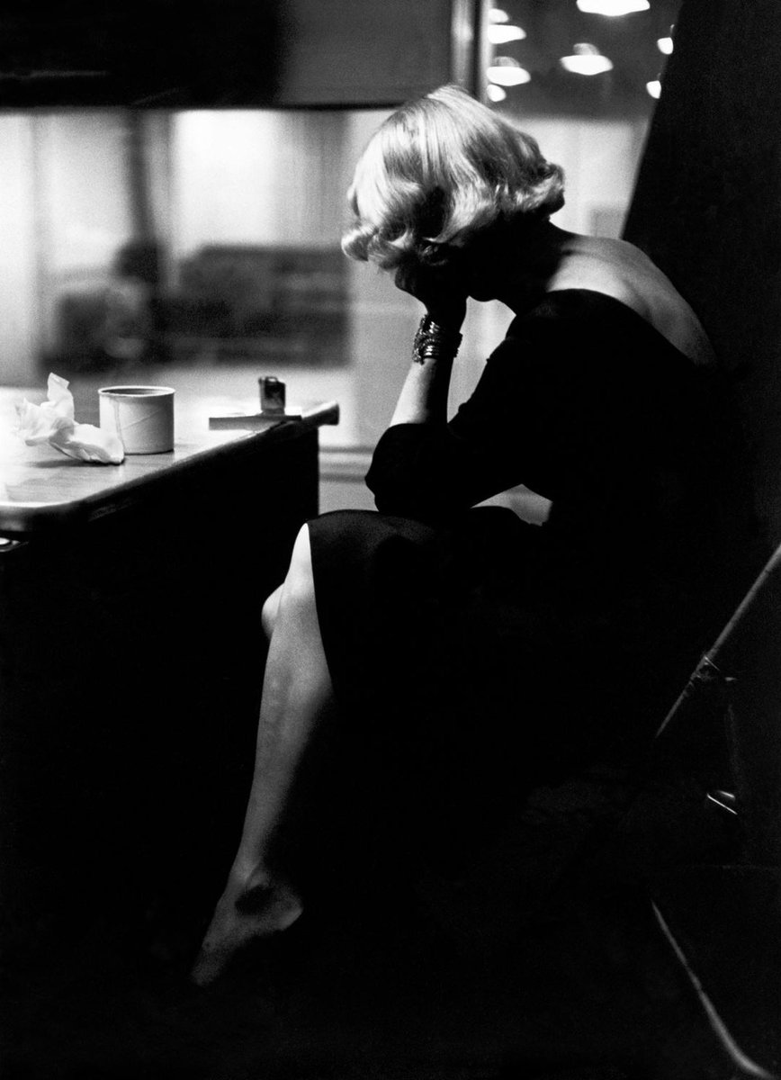 Marlene Dietrich, NYC, 1952. Photo by Eve Arnold.