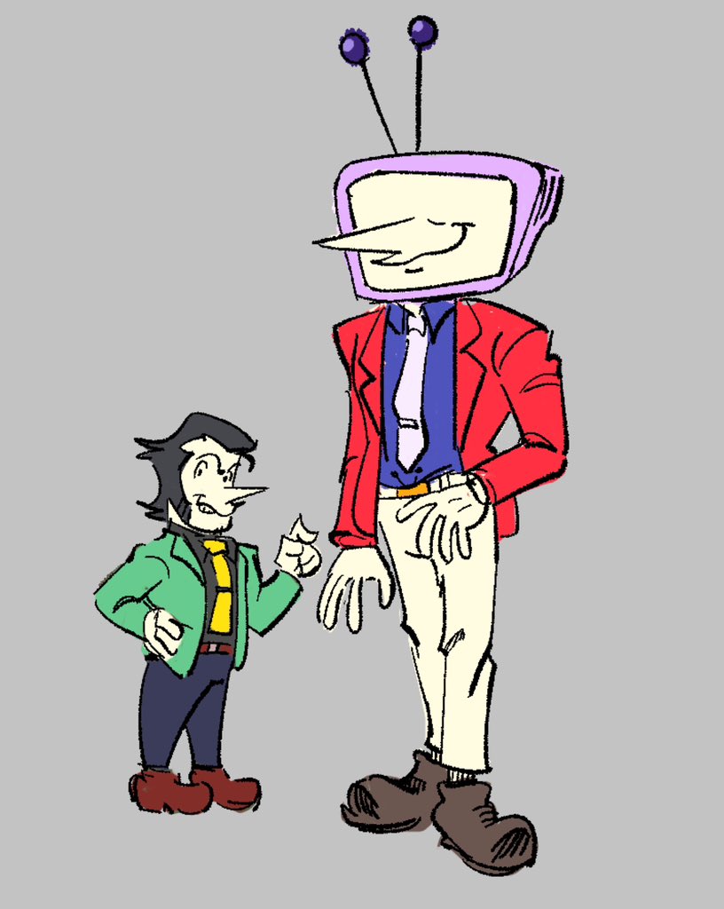 calupos's tweet image. Theyre like two different flavors of lupin to me idk #spamtenna