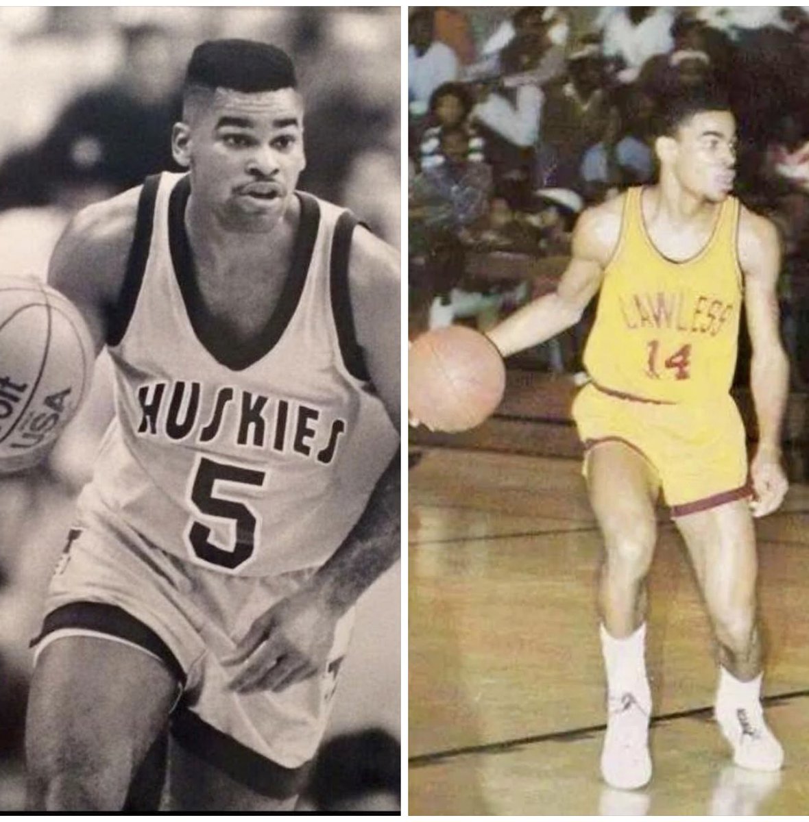 erecasner's tweet image. Did You Know?
When I signed with @UW_MBB in 1985 they did not have #14 my high school number and birthday so I combined the 1 and the 4 and became #5😊
