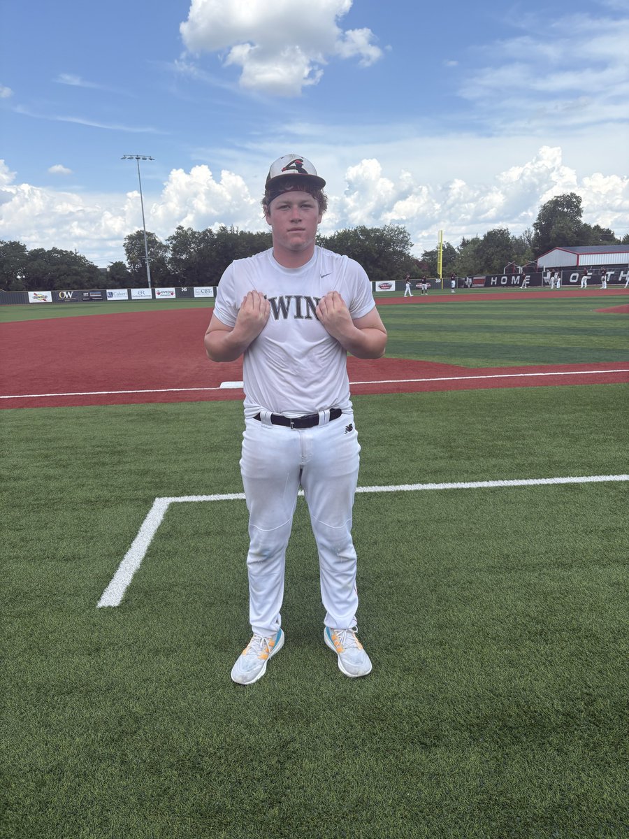 F: <a href="/DFWTwins/">DFW TWINS</a> 18U Scout 15, Believe Baseball Najera 4
PoG: <a href="/VincentH321/">Vincent Harris</a> 1-2, HR, 2 RBI, 2R
Hitter: <a href="/Hudson_D18/">Hudson Davis</a> 2-2, 2B, 2 RBI, R
Notable: <a href="/jett_vindiola/">Jett Vindiola</a> 1-2, 2B, 3 RBI, 2R
<a href="/caiden_hubbard/">Caiden Hubbard</a> 2-2, 2B, 2 RBI, R