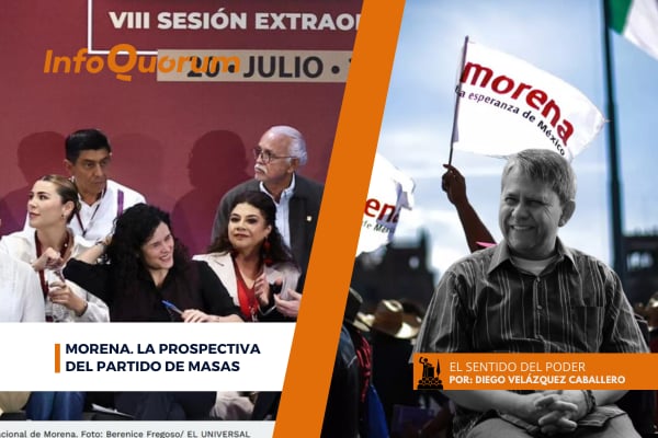 quorum_mx's tweet image. 📰✒️En su #columna "El sentido del poder"✍️ Diego Velázquez (@fdcsbuappronab) reflexiona: "#MORENA ha postergado durante más de un sexenio el fundamental trabajo de construcción partidista y de consolidación de su militancia..."
infoquorum.com/opinion/el-sen…