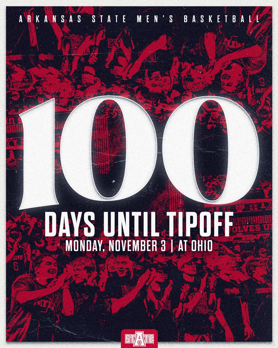 AStateMB's tweet image. 💯  days to go. The Countdown Starts now 🐺