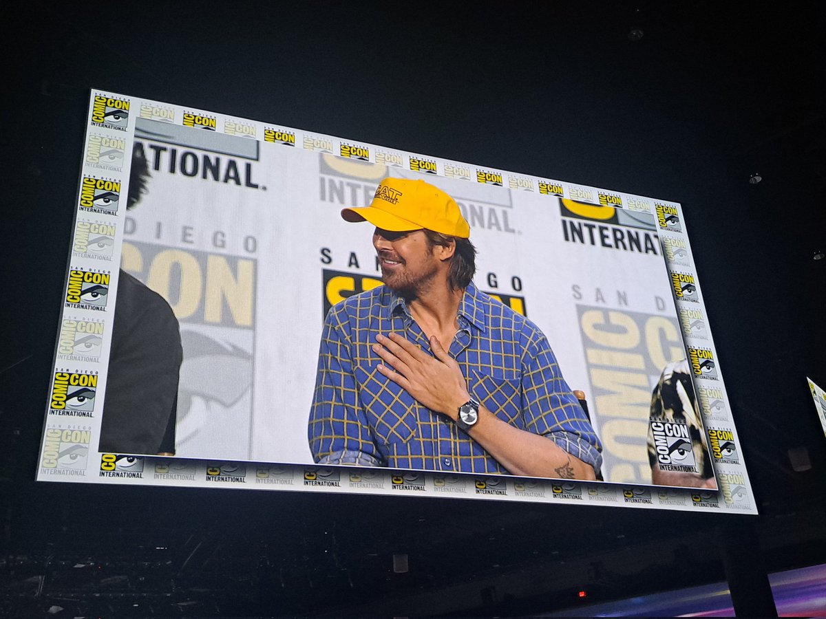ChillyBoyYT's tweet image. Ryan Gosling is in the house at Hall H for Project Hail Mary!
#SDCC #SDCC25 #SDCC2025 #ProjectHailMary #RyanGosling #SanDiegoComicCon2025