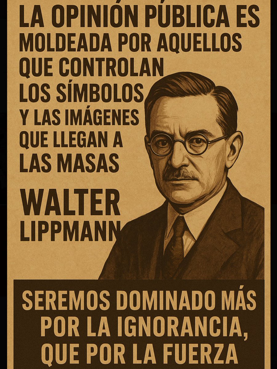 RodriguezAranaJ's tweet image. 📲 Reflexiona: lo que consumes a diario, ¿te libera o te moldea?
No pensamos tanto por lo que vivimos, sino por lo que vemos, escuchamos y nos repiten. Los medios, los gobiernos, la publicidad y las grandes plataformas construyen la “realidad” que muchas personas toman como…