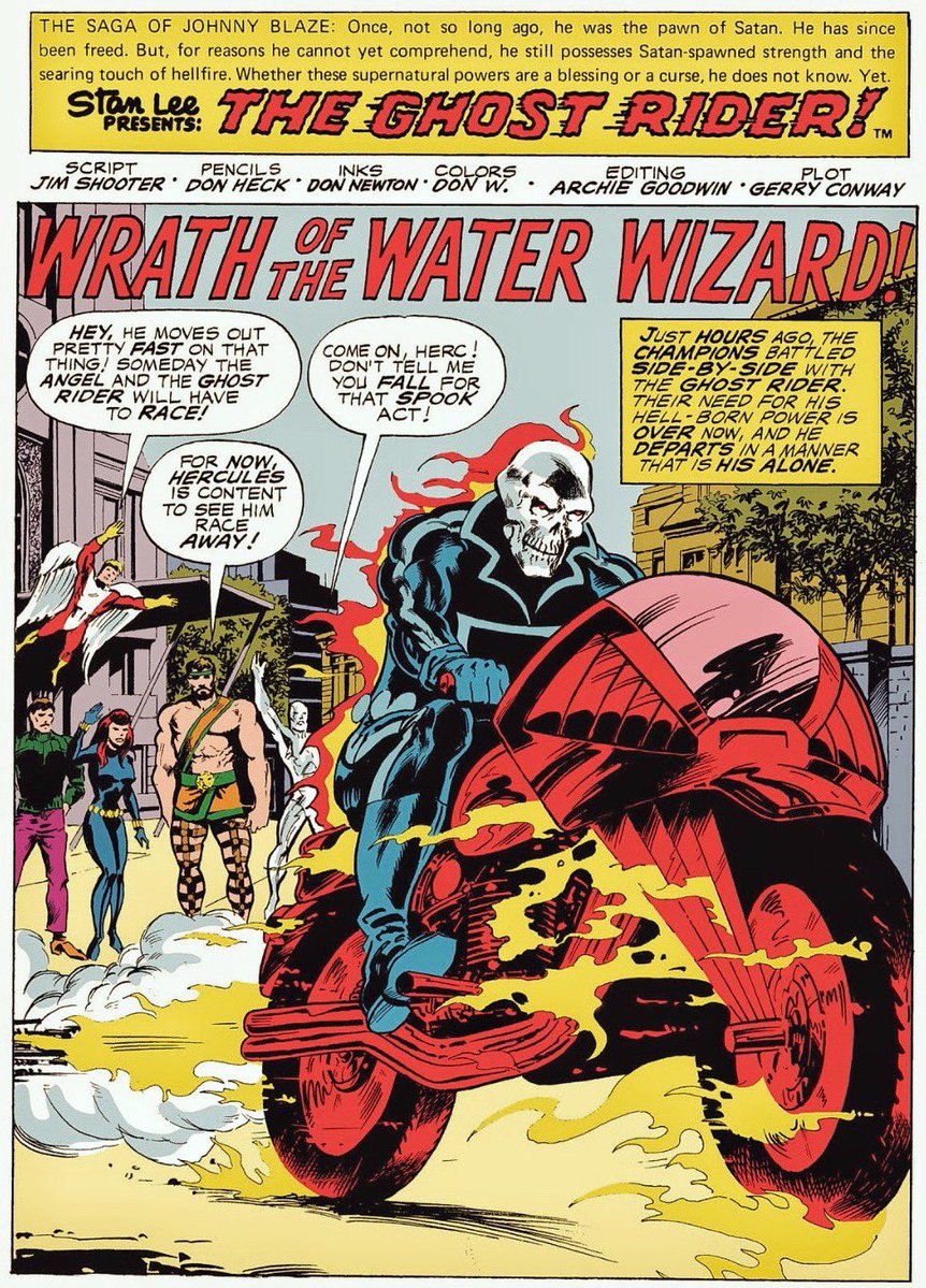 deanetts's tweet image. Interesting art team ! Ghost Rider #23 💀🔥