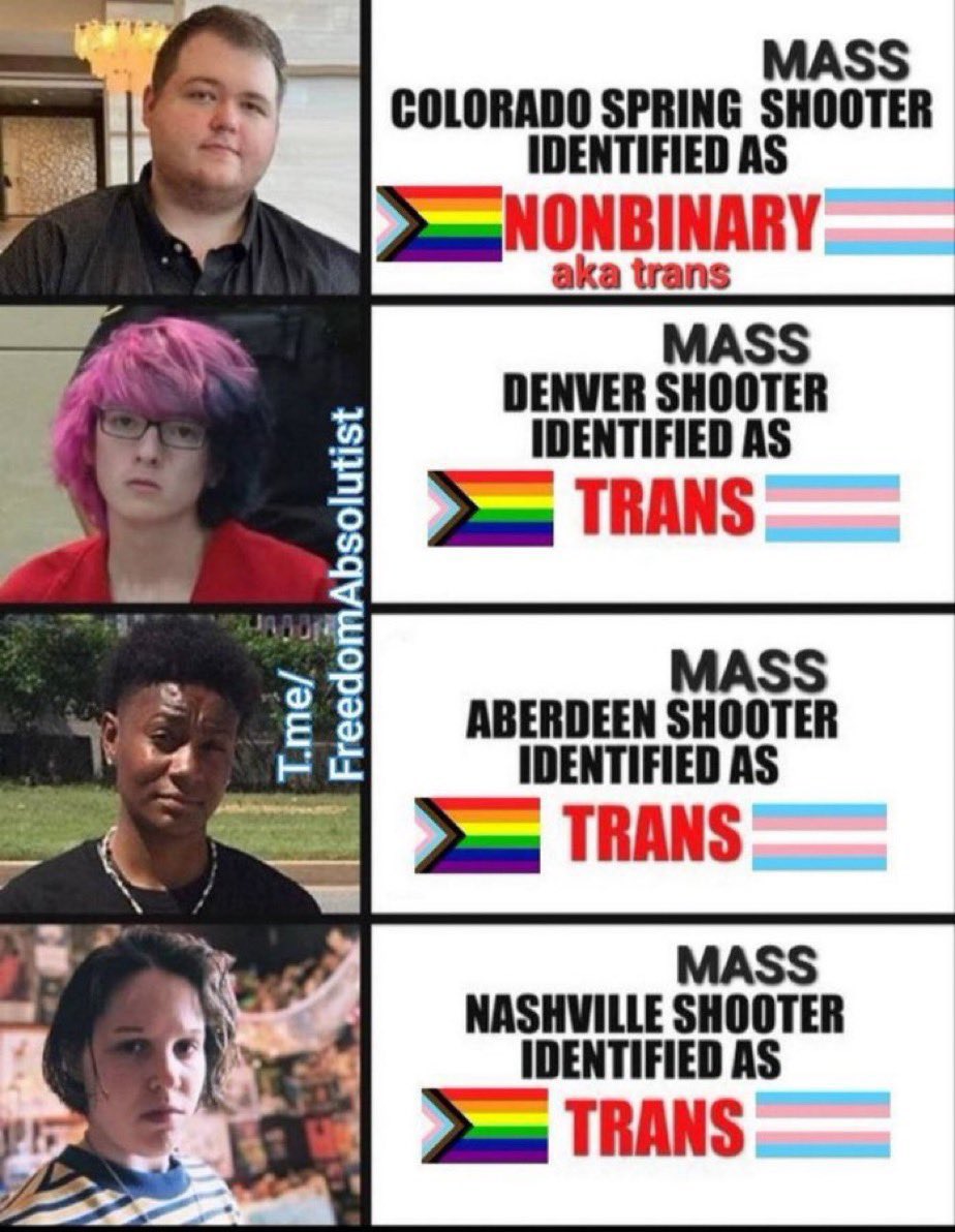 OneNOnly_Coby's tweet image. #Reminder
@SarahEMcBride is a biological male pretending to be a woman.
His name is Timmy and he should seek mental health assistance.
He holds office in Colorado and is a danger to normal people.