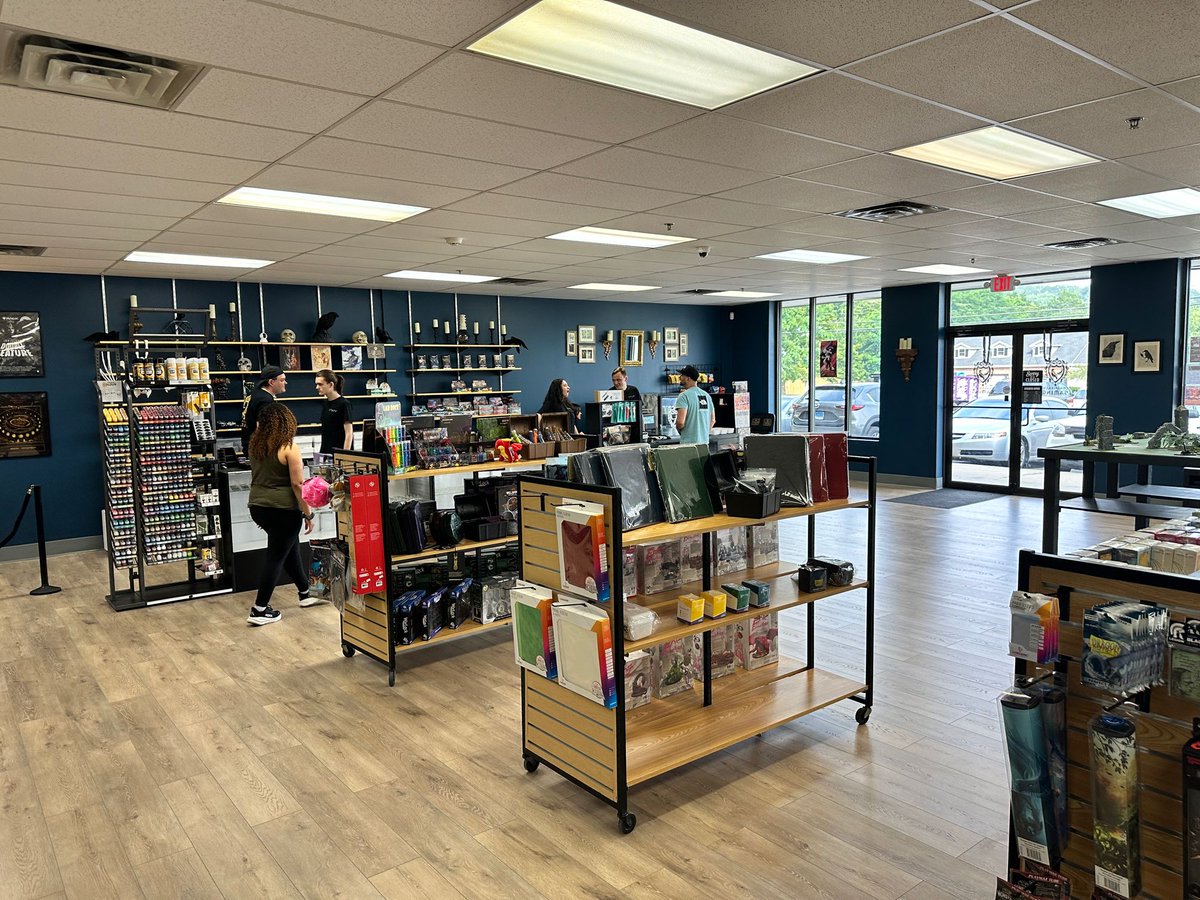 So stoked for my friends and their grand opening of Conspiracy Gaming today, in Wolcott, CT! FLGSs FTW!!

 #boardgames #cardgames #tabletopgames #gamenight