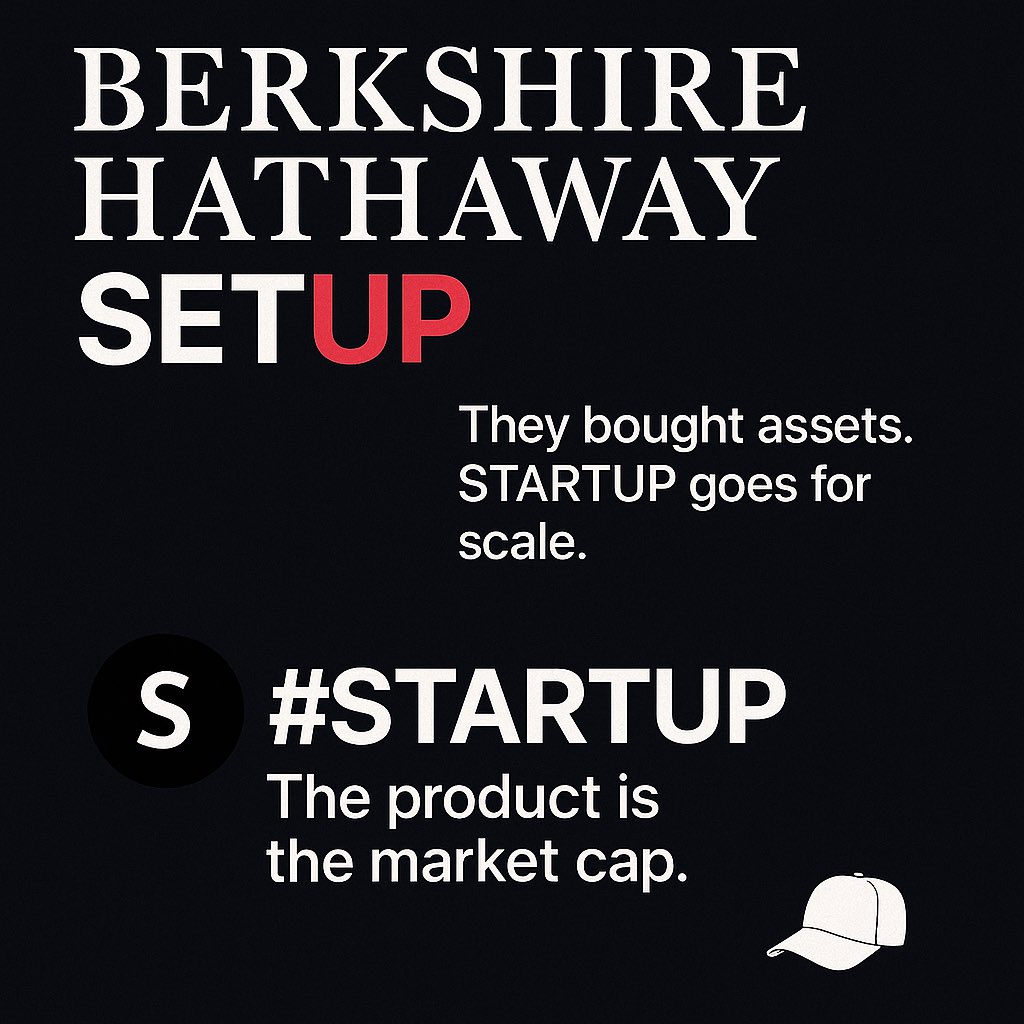 PeaceOnThee's tweet image. Warren built an empire on fundamentals.
We’re building one on memes, reflexivity, and narrative velocity.
Different eras.
Different tools.
Same endgame.
@WarrenBuffett @startuponsol