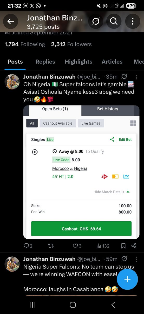 joe_binzuwah's tweet image. Heatttt Zlatan means Gamble 🎰
Dj play me Korade Bello Godwin 🤣🔥🔥