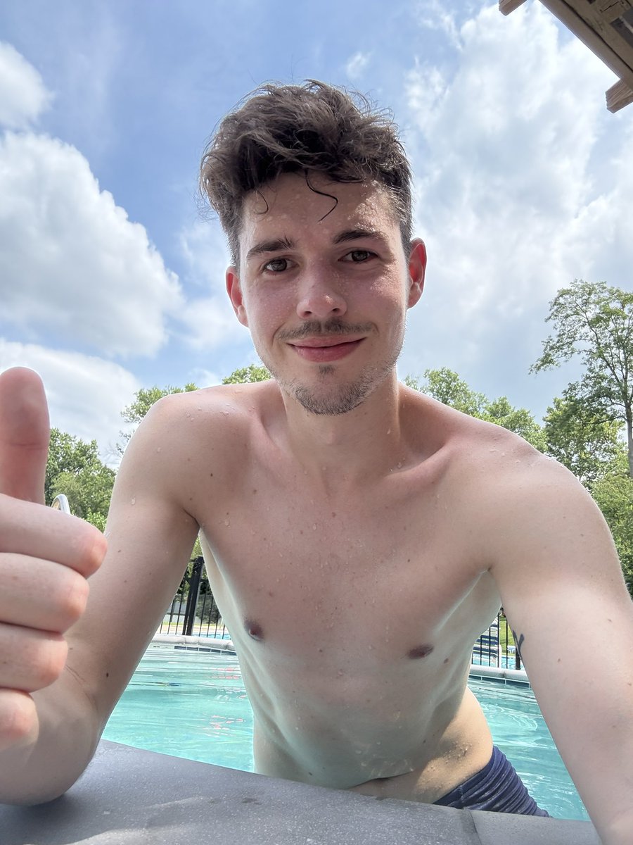 ScoobyScream's tweet image. swam laps today (my urban legend era)