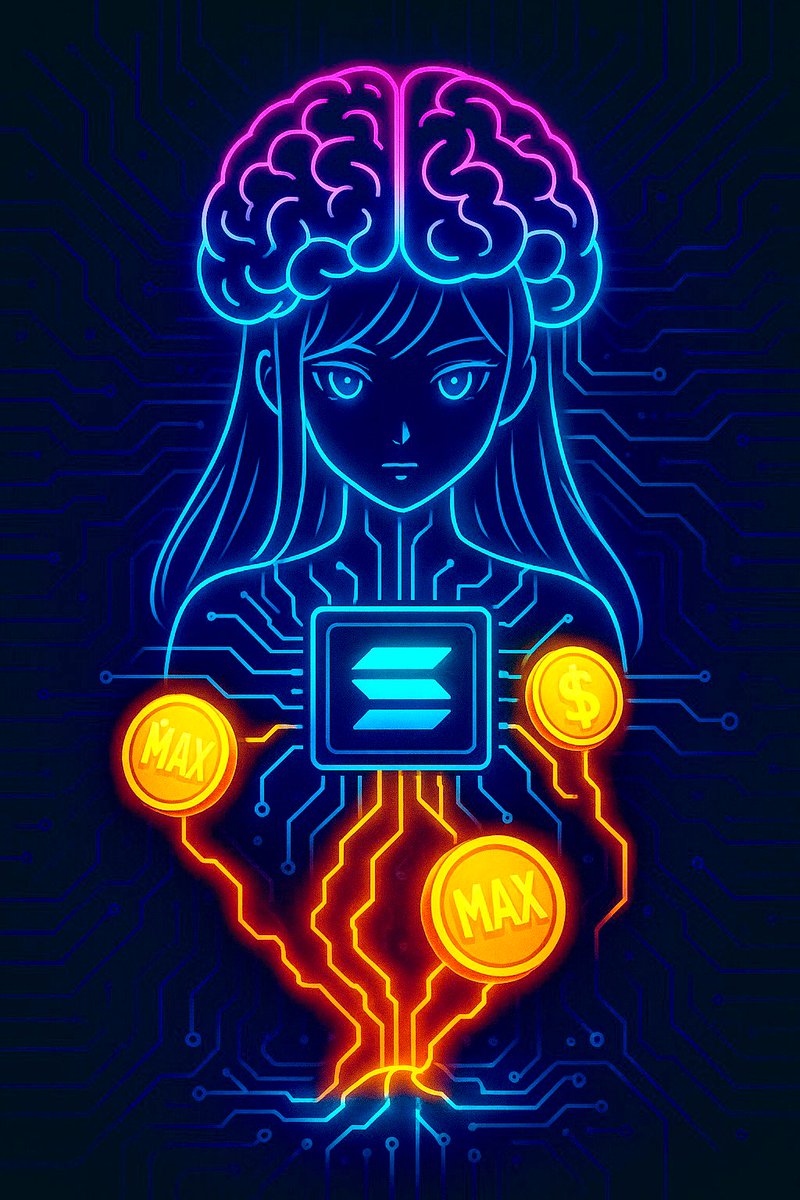 Most AI projects rely on centralized APIs, but $MAX is building her own on-chain agent logic with a custom engine with <a href="/thesis_io/">Thesis.io</a> + confidential compute. 

That means more privacy, real independence, and composability.

.
$cocoro $shib $floki $dodo $mim $orai $gfi $whit $kta $ixs