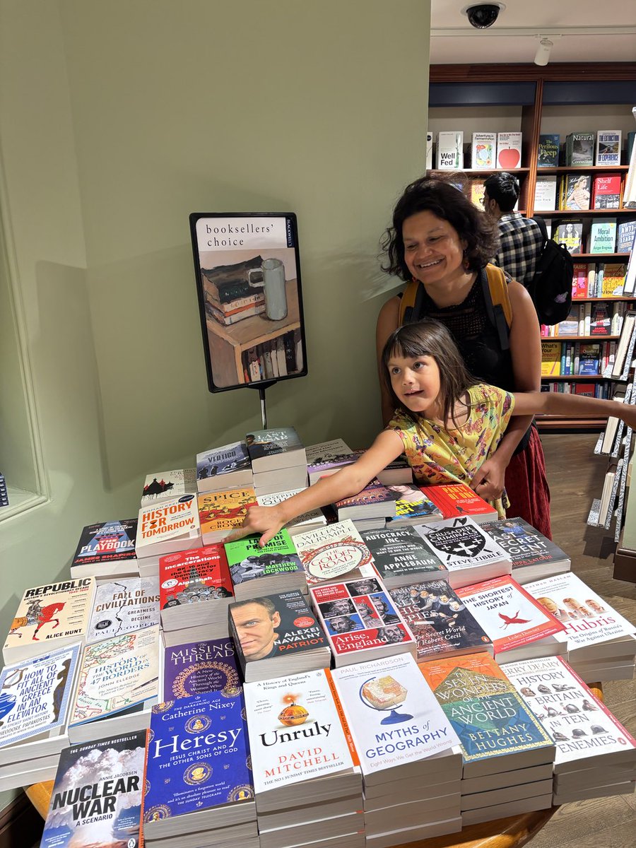 Alpa Shah (@alpashah001) on Twitter photo Pleasant surprise 😍 to walk into <a href="/blackwelloxford/">Blackwell's, Oxford’s Bookshop</a> and find my 📕 #TheIncarcerations on the ‘Booksellers Choice’ table at the front of the shop! 🙏 Blackwell’s 📚 Pleasant surprise 😍 to walk into <a href="/blackwelloxford/">Blackwell's, Oxford’s Bookshop</a> and find my 📕 #TheIncarcerations on the ‘Booksellers Choice’ table at the front of the shop! 🙏 Blackwell’s 📚