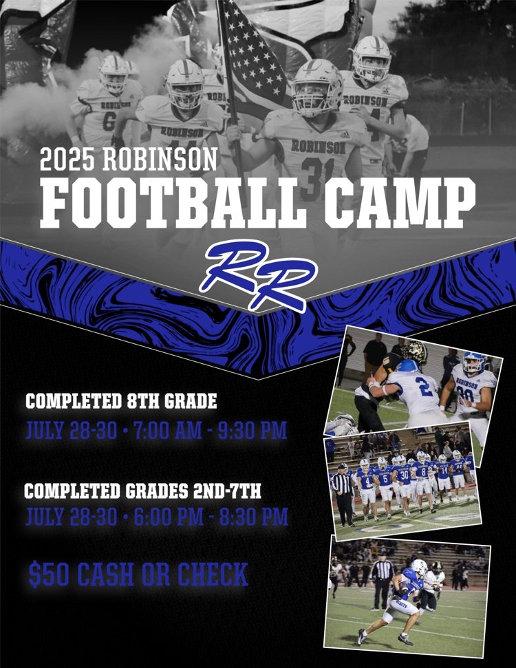 Robinson Rocket Football Camp