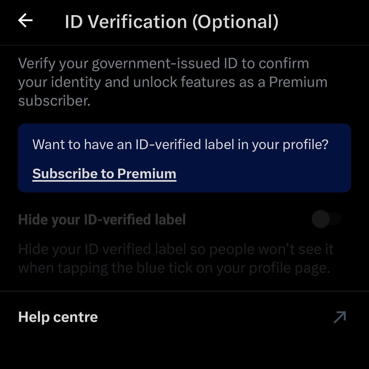 It gets worse. You need to pay for the  premium subscription in order to verify your ID. 😂

Don't be an idiot. DO NOT pay for this bs.