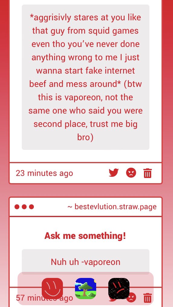 BestEVlution's tweet image. why must I be beefing with vaporeons all around the globe