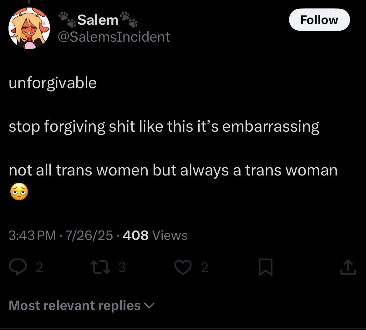 pisserhell's tweet image. You do know am trans too right